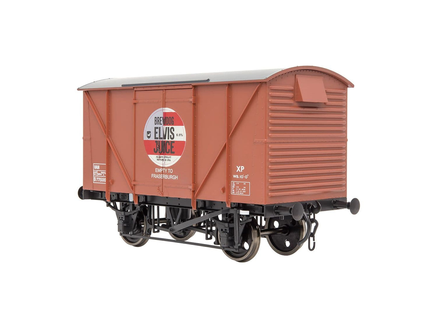 Dapol 7F-056-032 Standard Plywood Van Brewdog Elvis Juice IPA O Gauge
