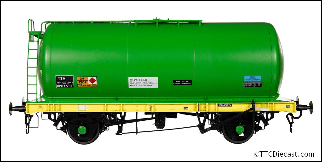 Dapol 7F-064-001 45t TTA Tank Wagon BP Green BPO 37267 - O Gauge