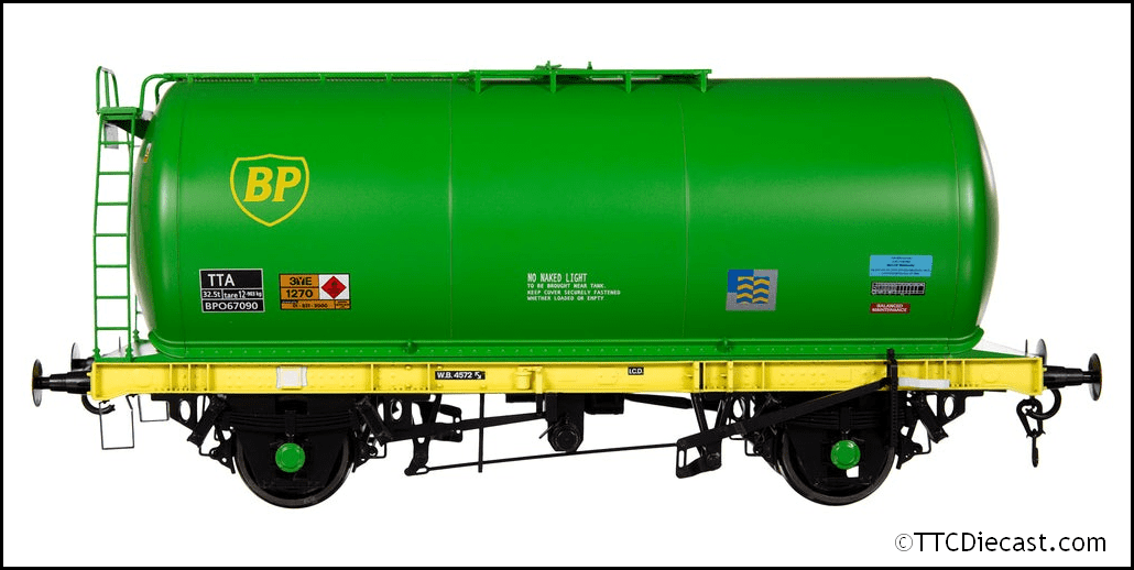 Dapol 7F-064-007 45t TTA Tank Wagon BP Green BPO 67090 - O Gauge *LAST FEW