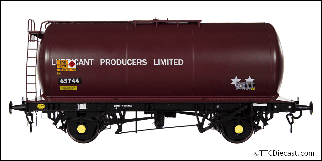 Dapol 7F-064-008 45t TTA Tank Wagon LPL Maroon 65744 - O Gauge *LAST ONE