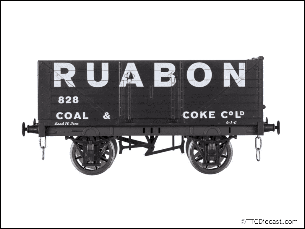 Dapol 7F-071-030 7 Plank Wagon Ruabon 821 O Gauge