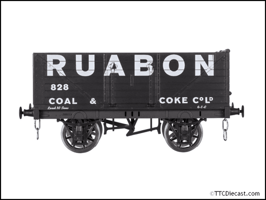 Dapol 7F-071-030 7 Plank Wagon Ruabon 821 O Gauge