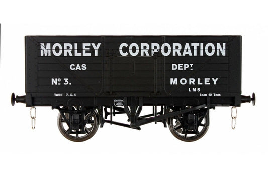 Dapol 7F-080-032 8 Plank Wagon Morley Corp 3, O Gauge *LAST FEW*