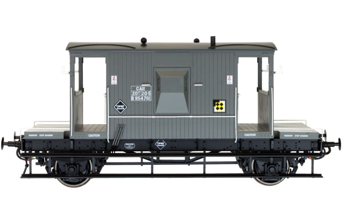 Dapol 7F-200-013 20t Brake Van CAR B954781 Railfreight Coal, O Gauge