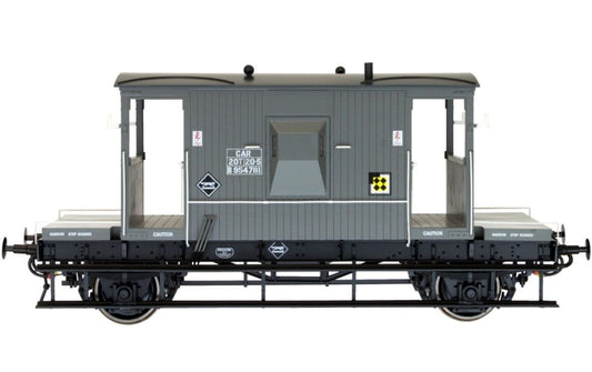 Dapol 7F-200-013 20t Brake Van CAR B954781 Railfreight Coal, O Gauge