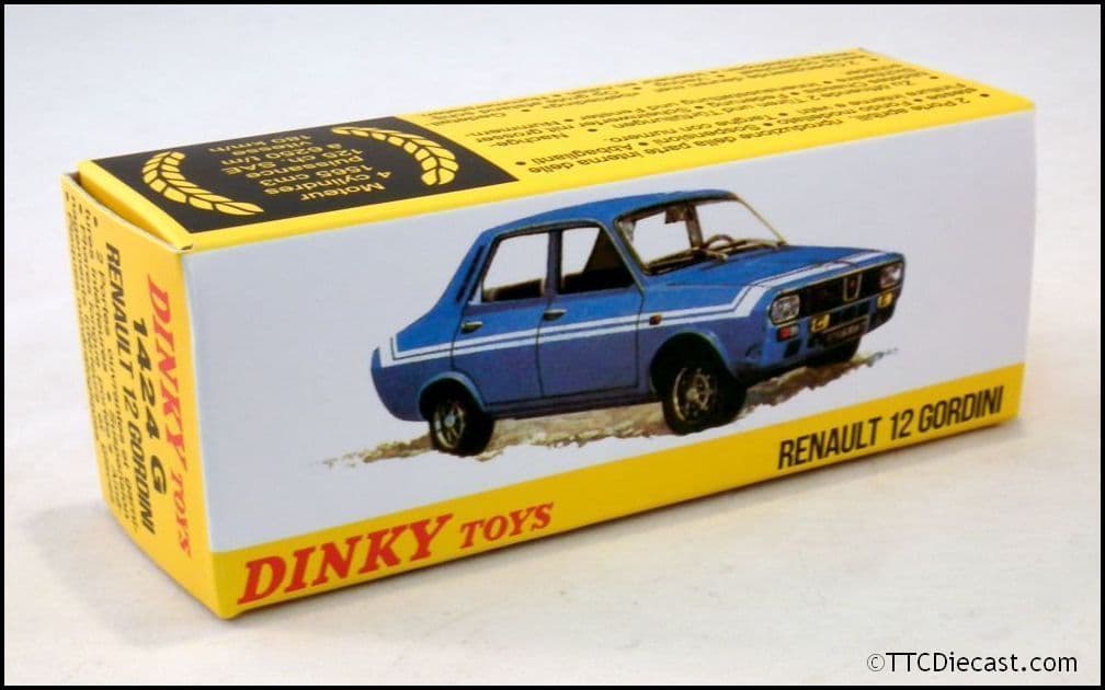 Dinky 1424G Renault 12 Gordini Reproduced by Atlas Editions