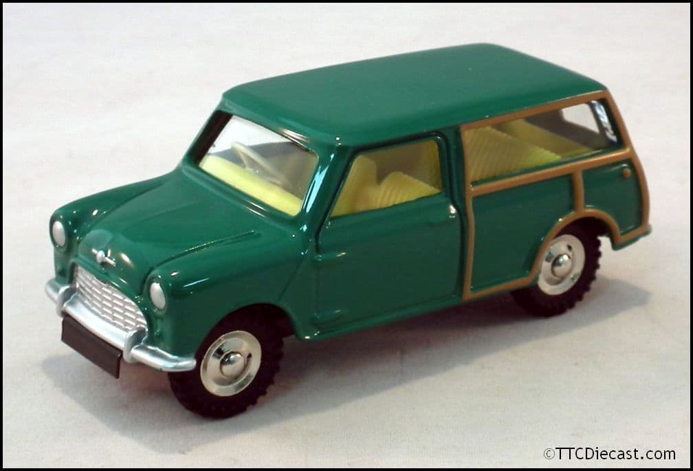 Dinky 197 Morris Mini Traveller - Green Reproduced by Atlas Editions LAST FEW *LAST FEW*