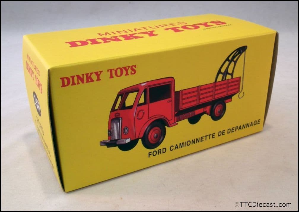 Dinky 25R Ford Camionnette De Depannage - Red Reproduced by Atlas Editions