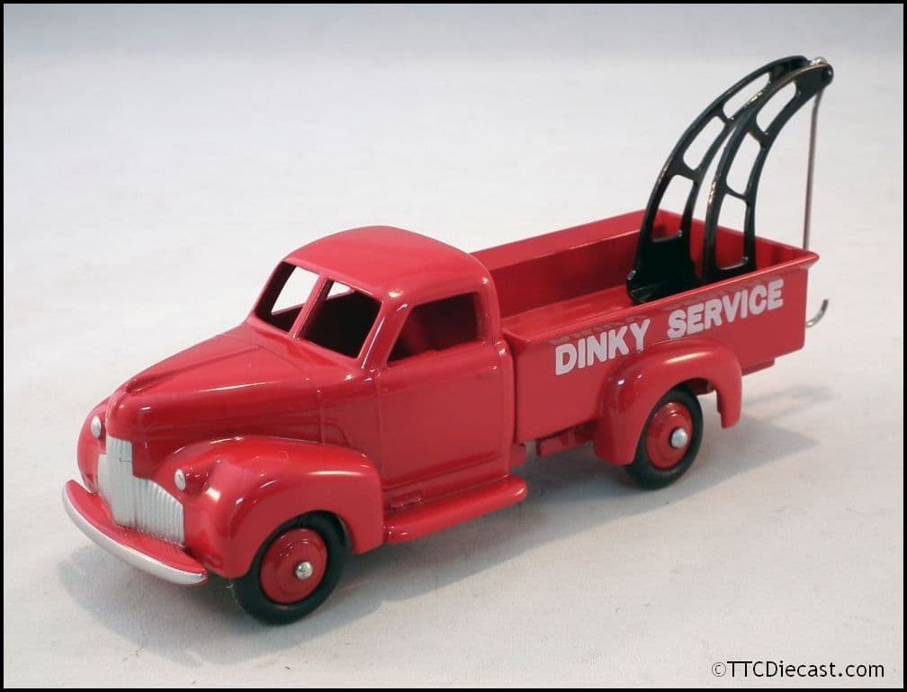 Dinky 25R Studebaker Tow Truck Dinky Service - Red Reproduced by Atlas Editions *LAST FEW*