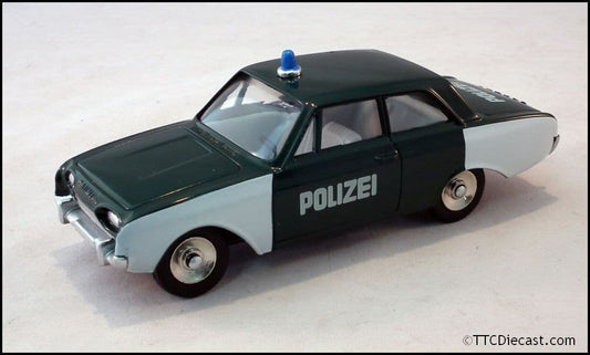 Dinky 551 Ford Taunus Polizeiwagon Reproduced by Atlas Editions *LAST FEW*