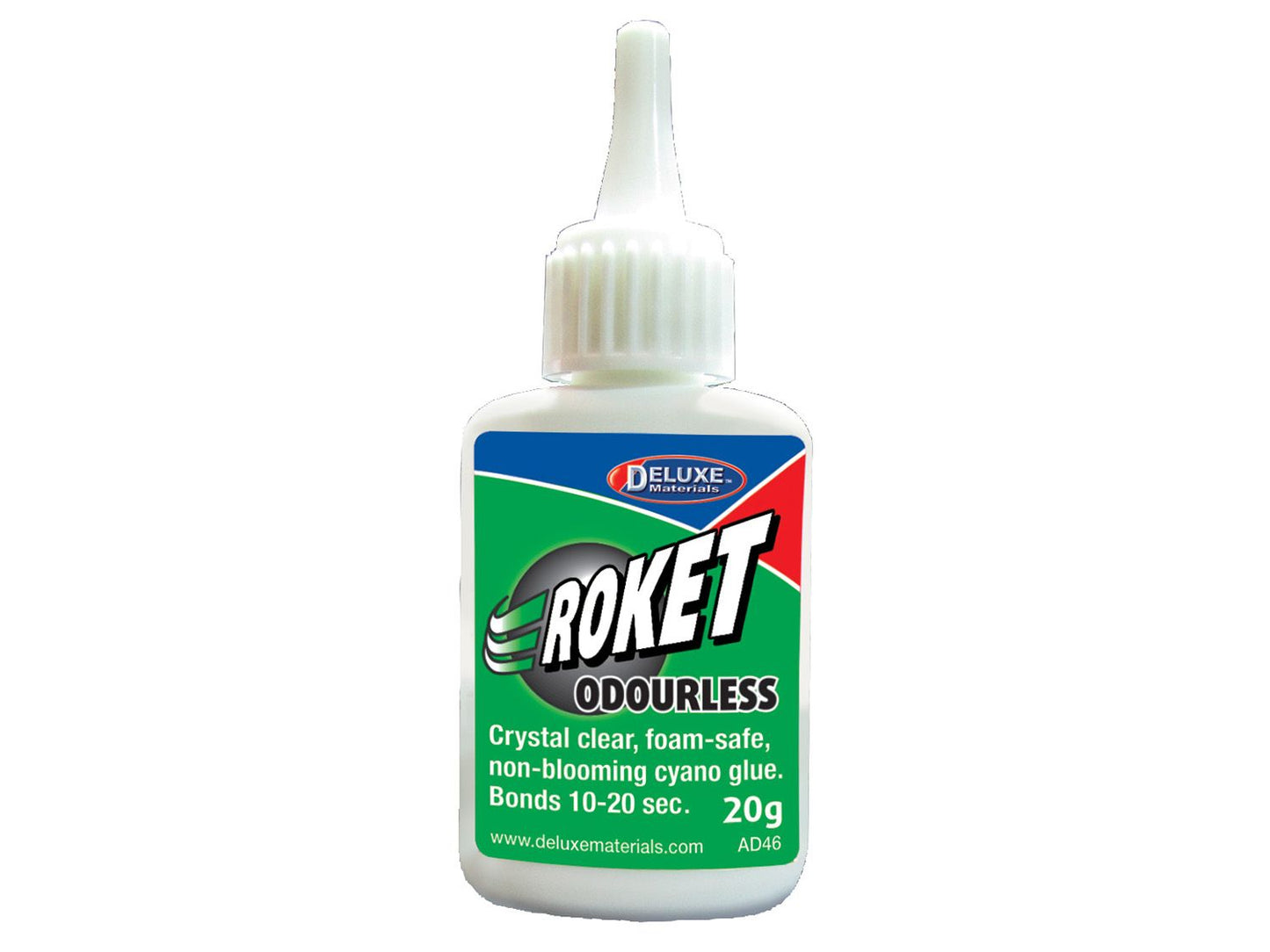 Deluxe Materials AD-46 Roket Cyano Odourless (20g)