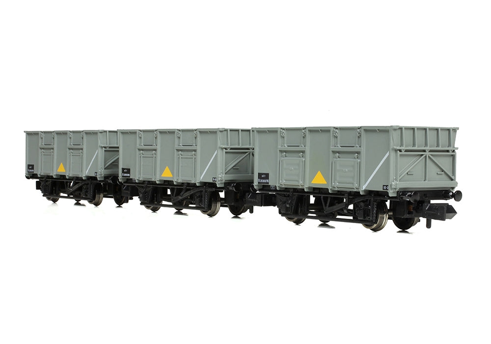 Farish 378-055 BR 24.5T Mineral 3-Wagon Pack BR Grey N Gauge *PRE ORDER £52.66*