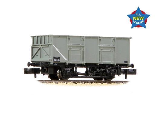 Farish 378-050A BR 24.5T Mineral Wagon BR Grey N Gauge *PRE ORDER £21.8*