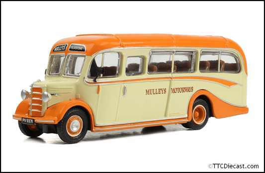 EFE E20144 Bedford OB Coach PV9371 Mulleys Motorways, Ixworth - 1/76 Scale
