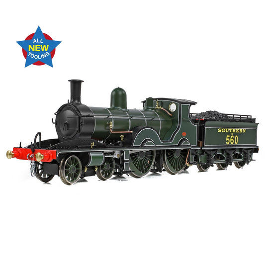 EFE Rail E85024 LSWR Adams T3 560 SR Lined Maunsell Green, OO Gauge - PRE ORDER £169.96