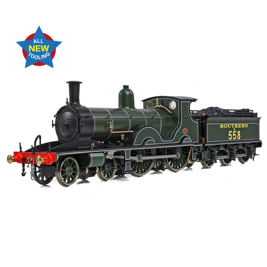 EFE Rail E85025 LSWR Adams T3 558 SR Lined Maunsell Green, OO Gauge - PRE ORDER £169.96