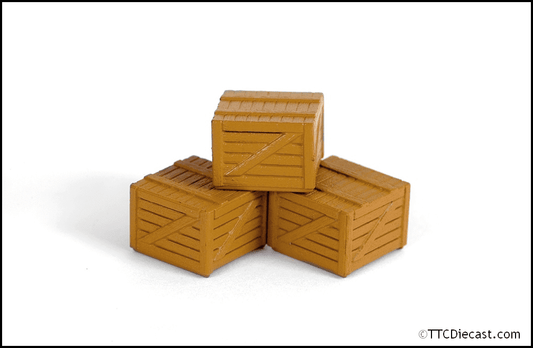 EFE 99602 Small Wooden Crates *LAST FEW*