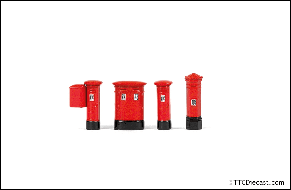 EFE 99618 Post Boxes (Set Of 4)