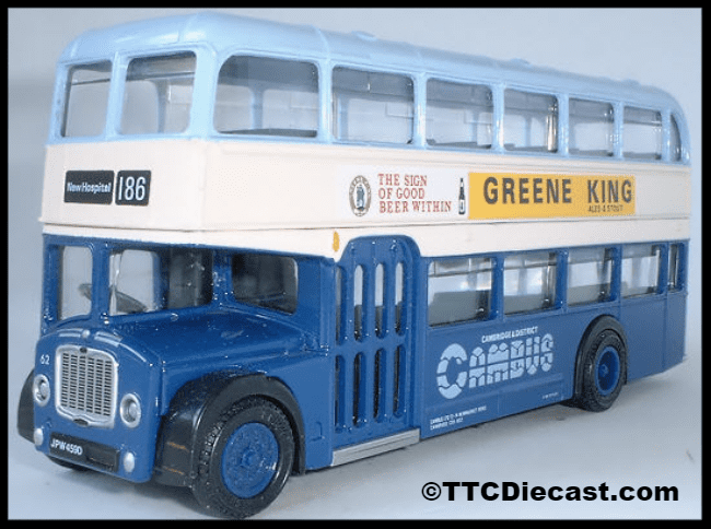 EFE 13909DL Bristol FLF Lodekka 'Cambus' Route 186, PRE OWNED