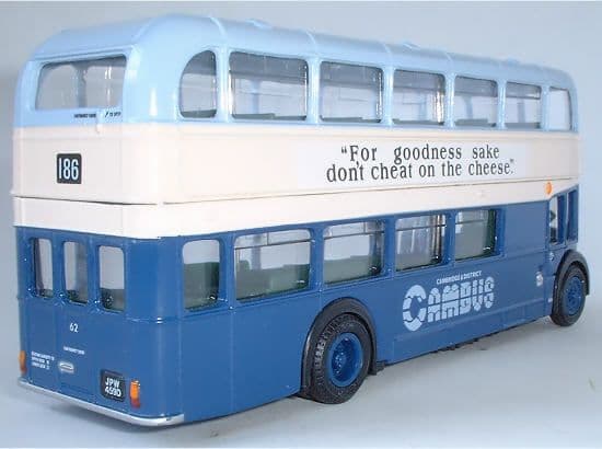 EFE 13909DL Bristol FLF Lodekka 'Cambus' Route 186, PRE OWNED