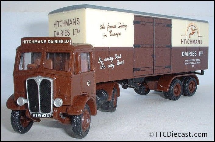 EFE 19503 AEC Mammoth Major Boxvan, Hitchman's Dairies, PRE OWNED