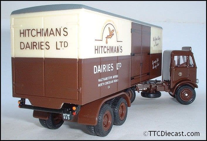 EFE 19503 AEC Mammoth Major Boxvan, Hitchman's Dairies, PRE OWNED