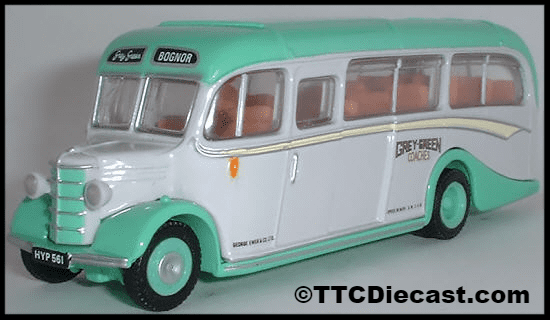 EFE 20111DL Bedford OB Duple Vista, Grey-Green, PRE OWNED