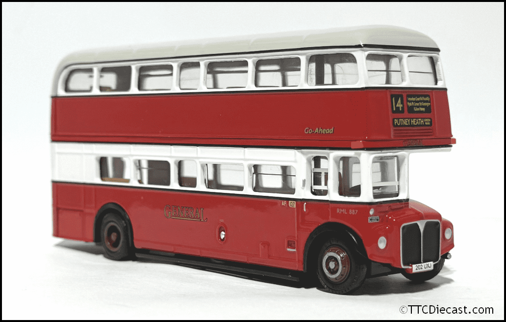 EFE 25520 RML Routemaster London General (Go Ahead Group) General Livery (Route 14), PRE OWNED