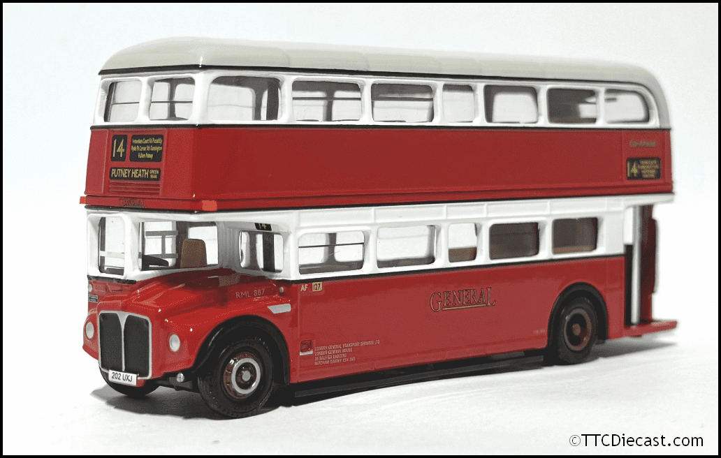 EFE 25520 RML Routemaster London General (Go Ahead Group) General Livery (Route 14), PRE OWNED