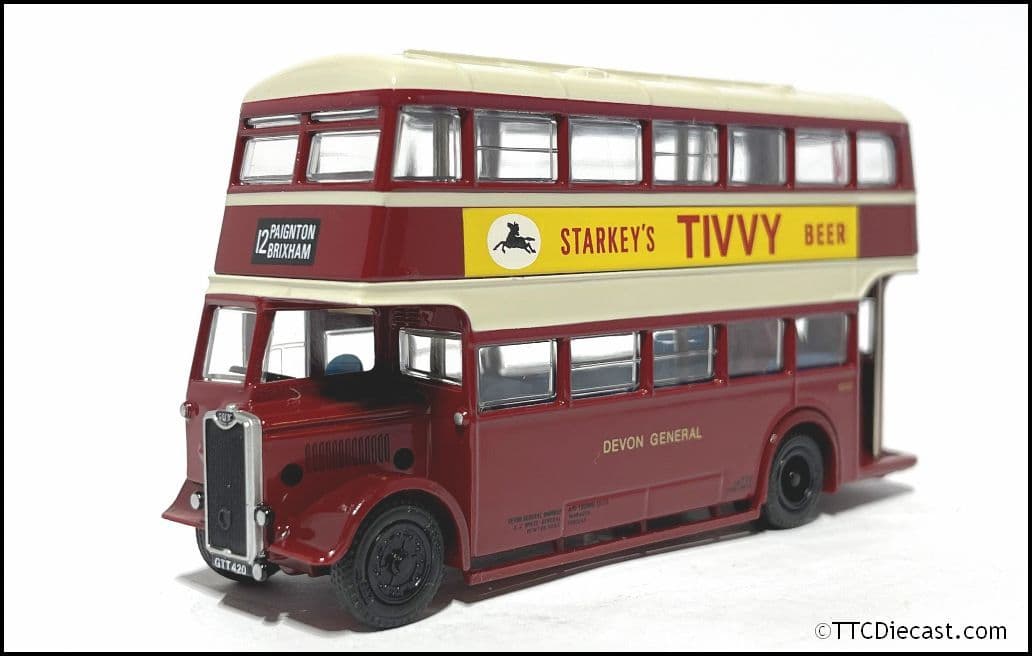 EFE 26303a Guy Arab II Park Royal Utility, Devon General (Tivvy Beer Advert), PRE OWNED