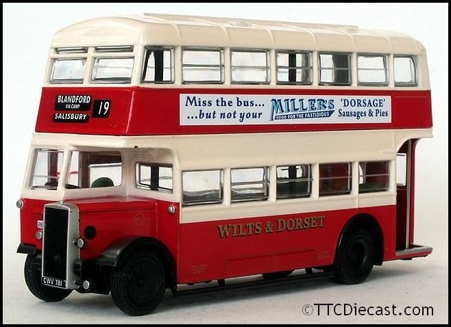 EFE 26412, Daimler Utility Bus, Wilts & Dorset, Route 19 Salisbury, PRE OWNED