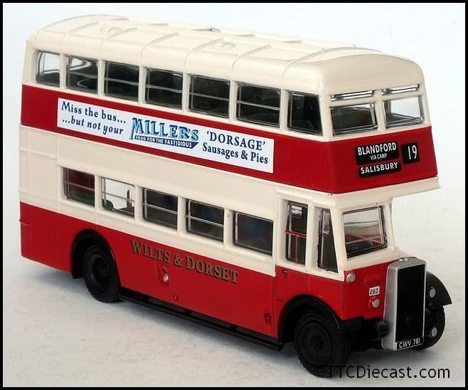 EFE 26412, Daimler Utility Bus, Wilts & Dorset, Route 19 Salisbury, PRE OWNED