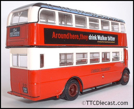 EFE 27809A Roof Box AEC STL, London Transport, Central Area, Route 134, PRE OWNED