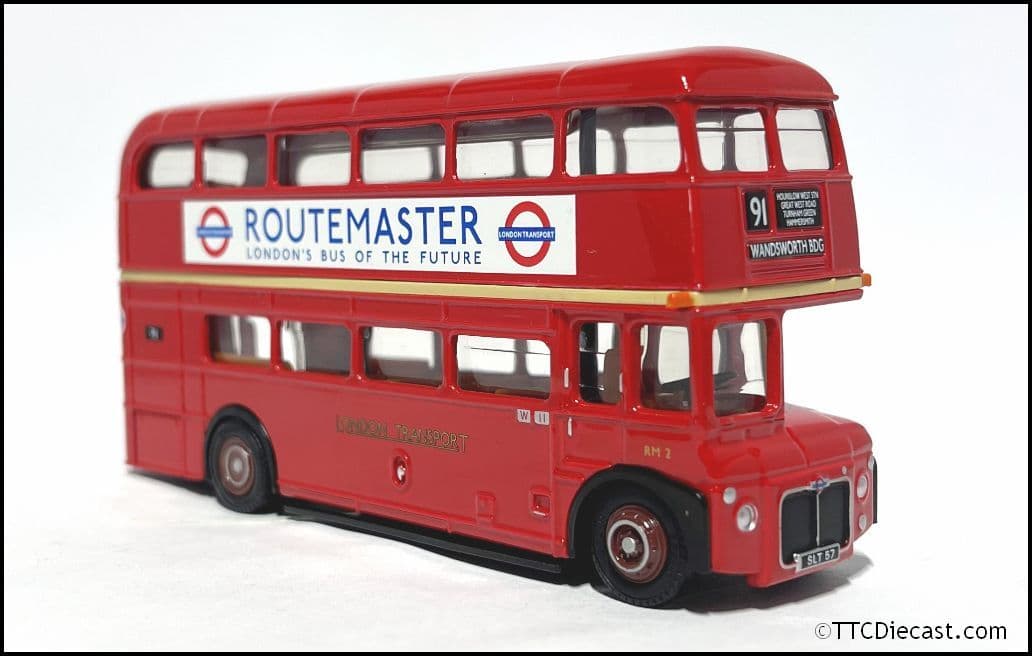 EFE 30303 Prototype AEC Routemaster (RM), London Transport Route 91 Wandsworth, PRE OWNED