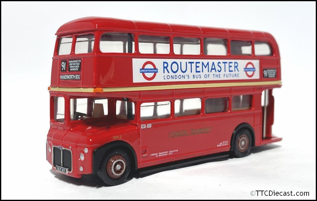 EFE 30303 Prototype AEC Routemaster (RM), London Transport Route 91 Wandsworth, PRE OWNED