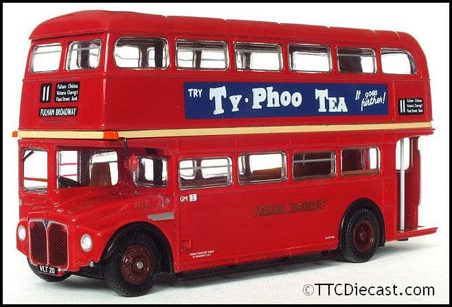EFE 31510 Aec Routemaster, London Transport, Route 11 Fulham Broadway- PRE OWNED
