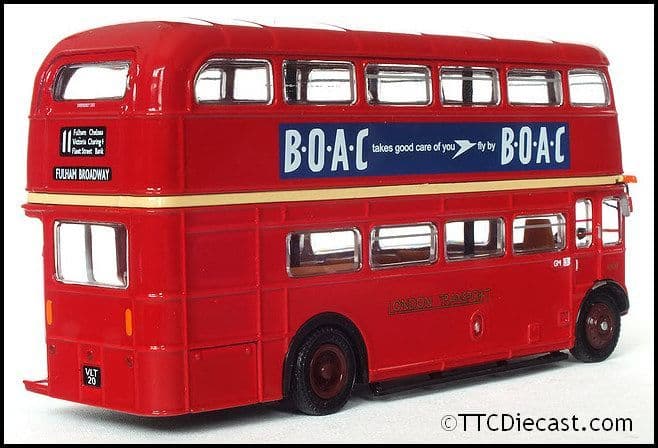 EFE 31510 Aec Routemaster, London Transport, Route 11 Fulham Broadway- PRE OWNED