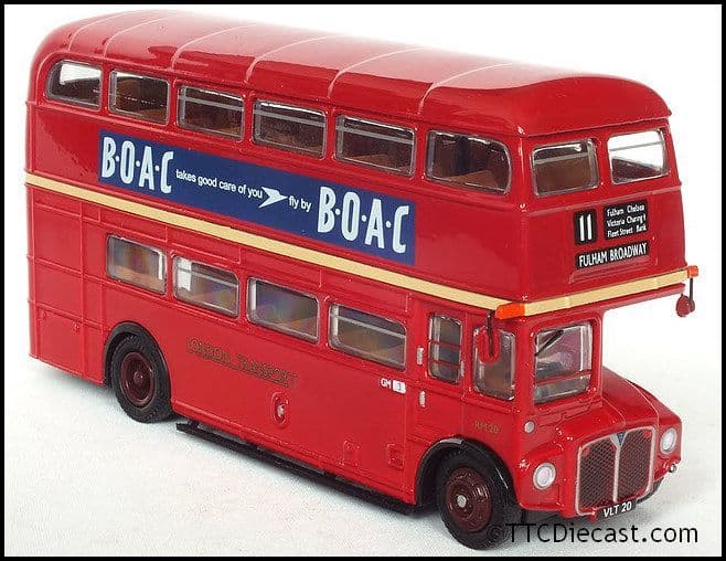 EFE 31510 Aec Routemaster, London Transport, Route 11 Fulham Broadway- PRE OWNED