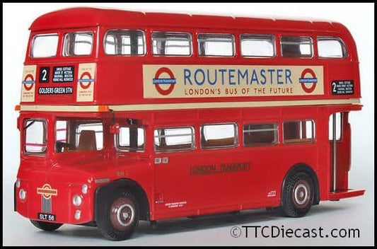 EFE 31601 Prototype AEC Routemaster (RM), London Transport, Route 2 Golders Green, PRE OWNED
