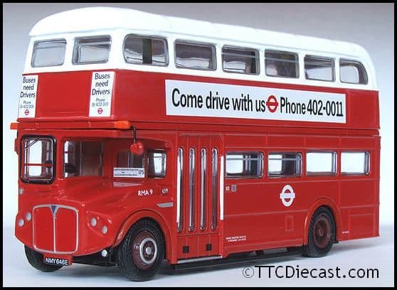 EFE 31801 Short Front Entrance Routemaster, London Transport, Route 175, PRE OWNED