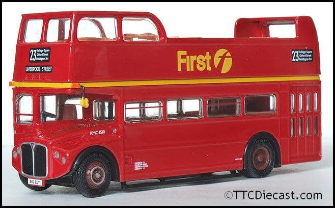 EFE 33101 AEC Routemaster RMC, First London, Route 23 Liverpool Street, PRE OWNED