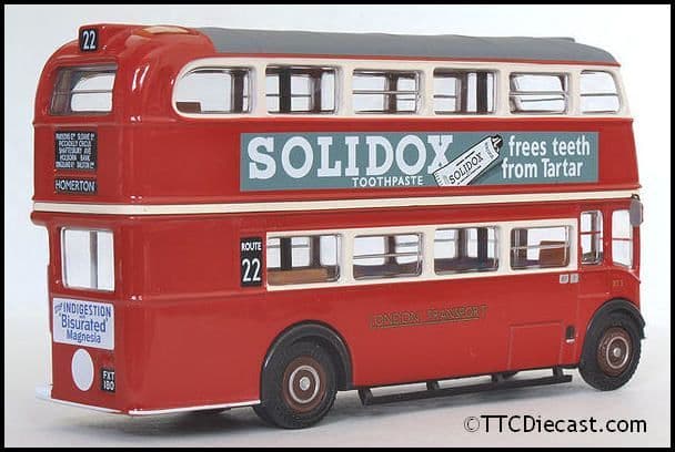 EFE 34001 AEC Regent RT, London Transport, Route 22 Homerton, PRE OWNED