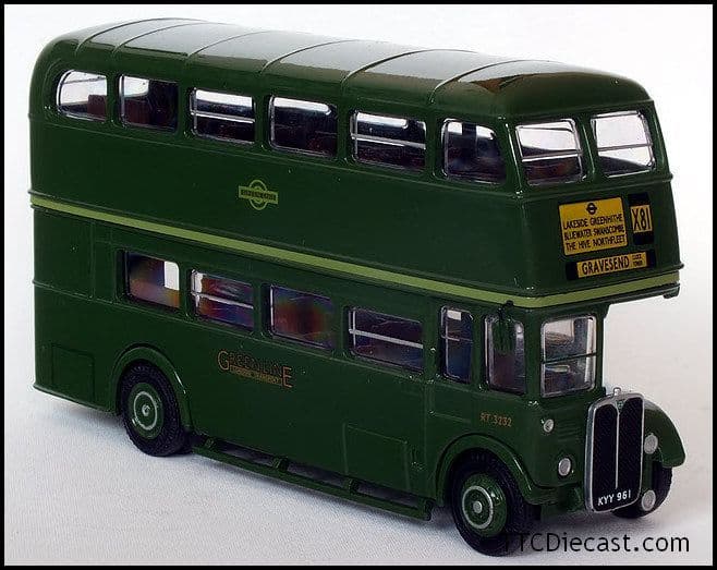EFE 34109 Aec Rt, Green Line (Ensign Bus Services), Route X81 Gravesend, PRE OWNED