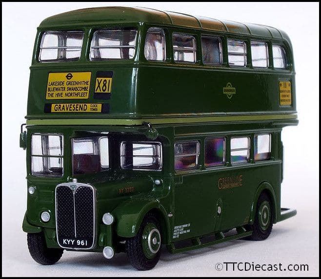 EFE 34109 Aec Rt, Green Line (Ensign Bus Services), Route X81 Gravesend, PRE OWNED