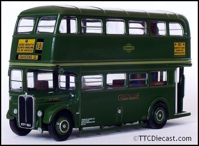 EFE 34109 Aec Rt, Green Line (Ensign Bus Services), Route X81 Gravesend, PRE OWNED