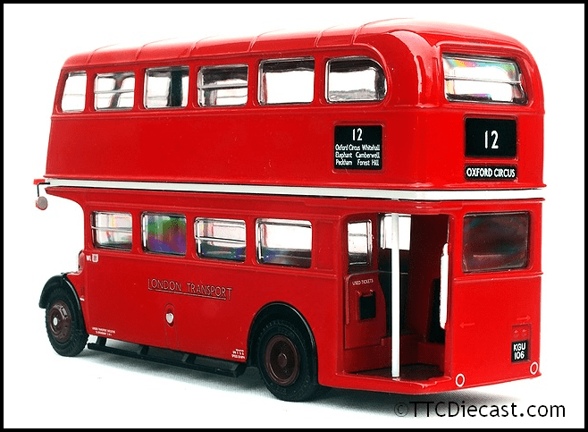 EFE 34112 AEC RT Class - London Transport Central Area - Route 12 Oxford Circus *LAST FEW*