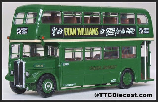 EFE 34205 AEC Regent RLH, London Transport, Route 248 Hall Lane River Drive, PRE OWNED