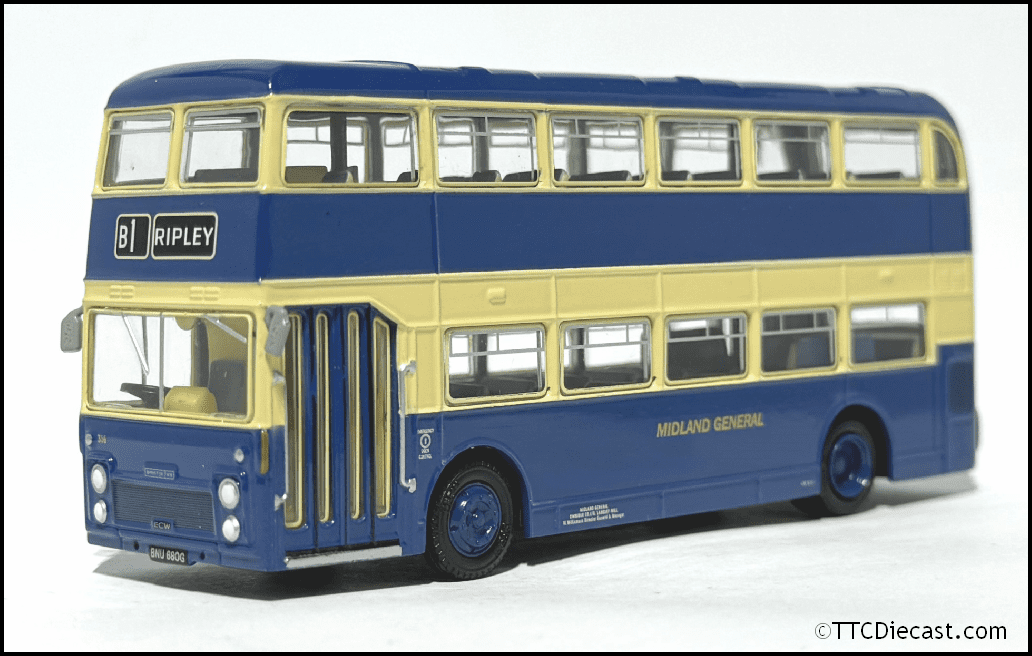 EFE 38117 Bristol VRT Flat Windscreen, Midland General, PRE OWNED