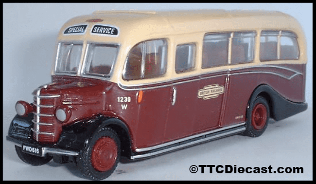 EFE 99630 Bedford OB Duple Vista, British Railways, PRE OWNED