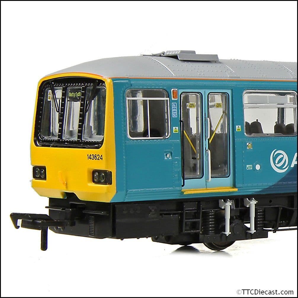 EFE Rail E83023 Class 143 2-Car DMU 143624 Arriva Trains Wales (Revised), OO Gauge